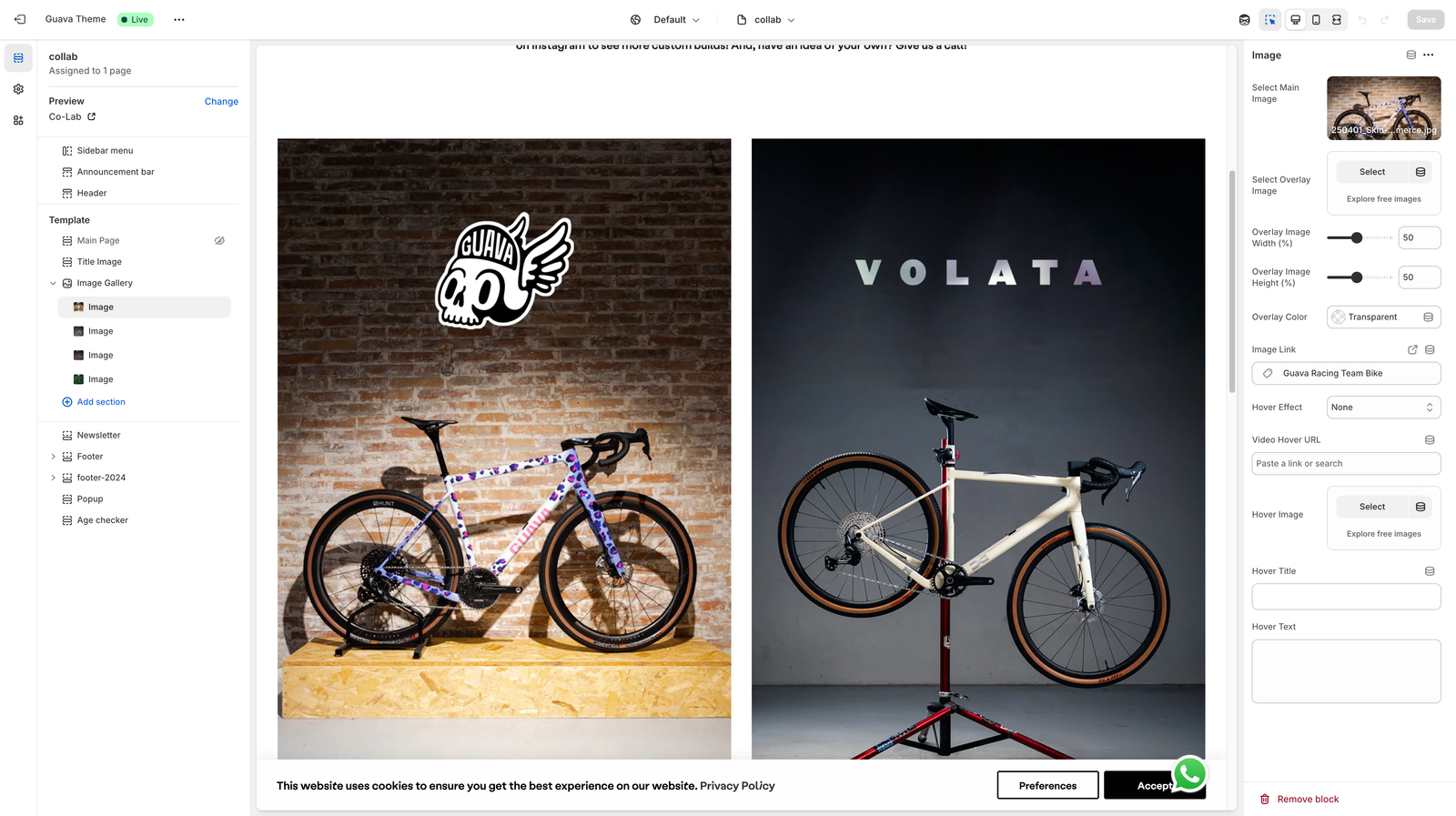 Guava — Detail section