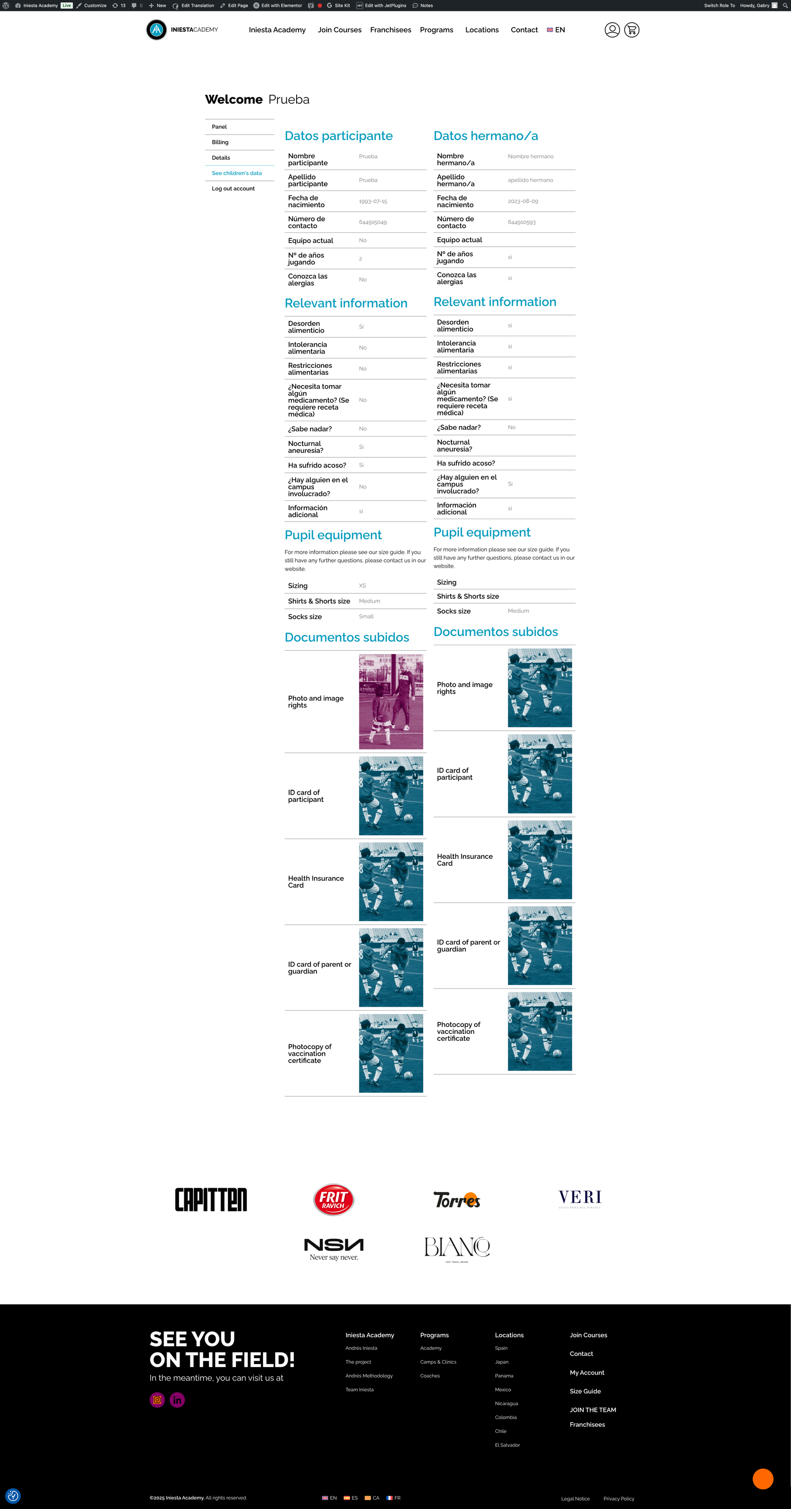Iniesta — Checkout UX